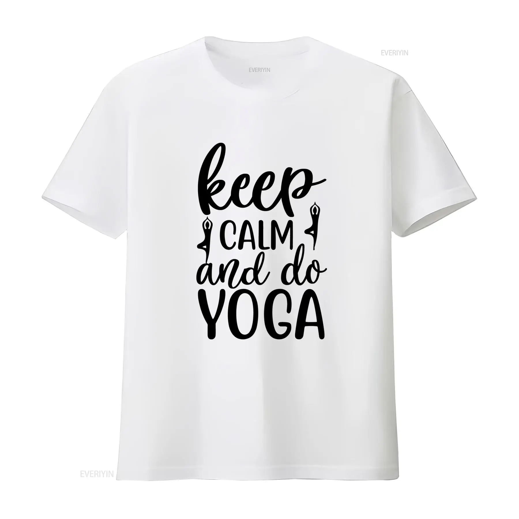 Yoga Fitness Quotes - Футболка «Keep Calm and Do Yoga»