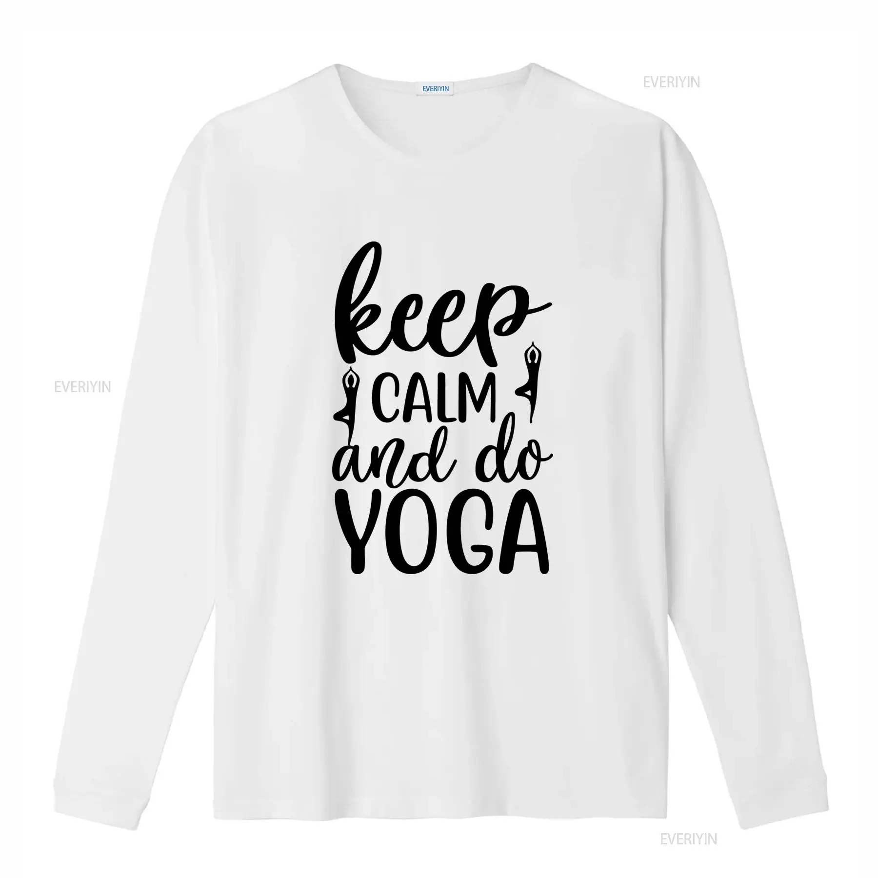 Футболка «Keep Calm and Do Yog – обзор и цена Yoga Fitness Quotes