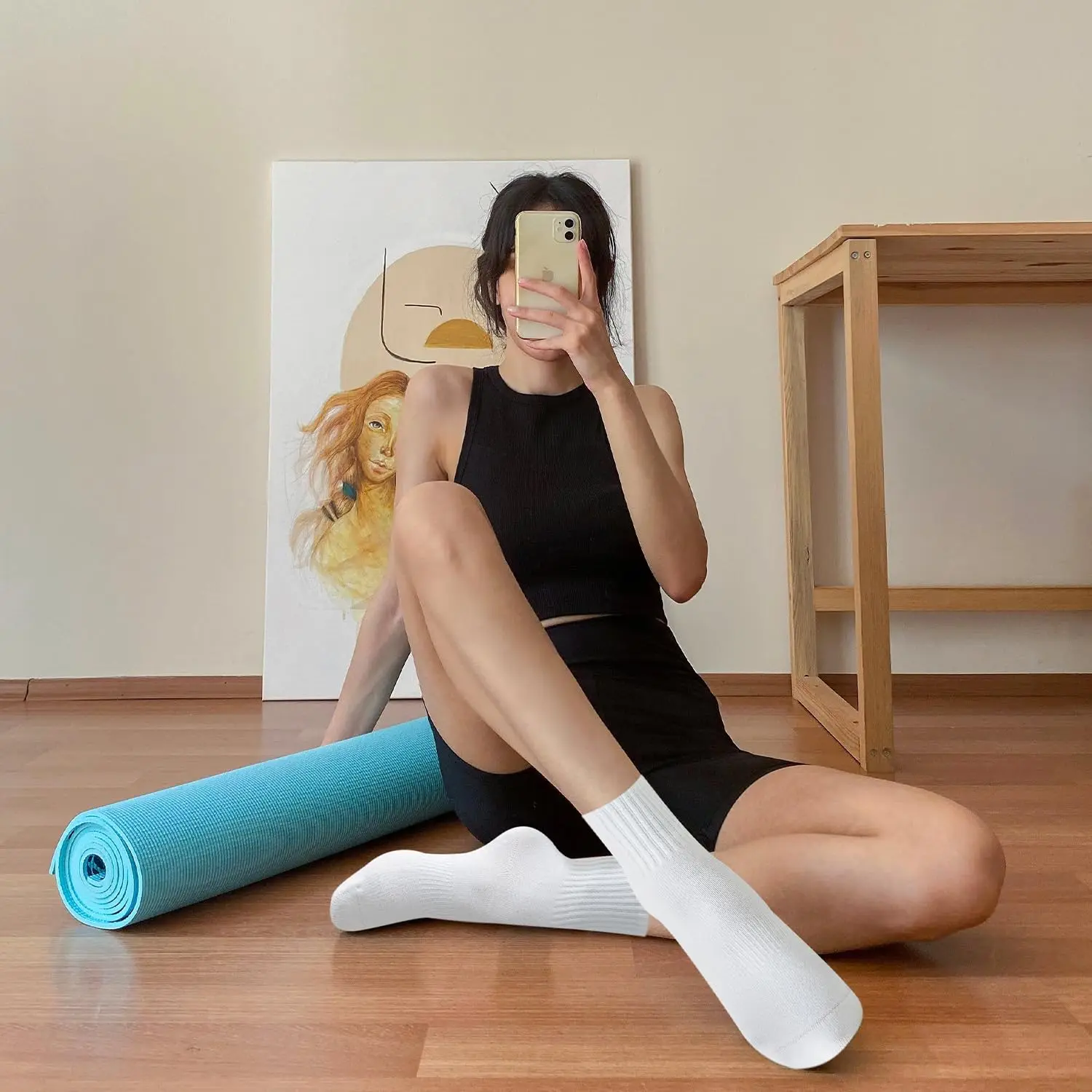 4 пары женских носков для йоги – обзор и цена Yoga & Fitness With Denise