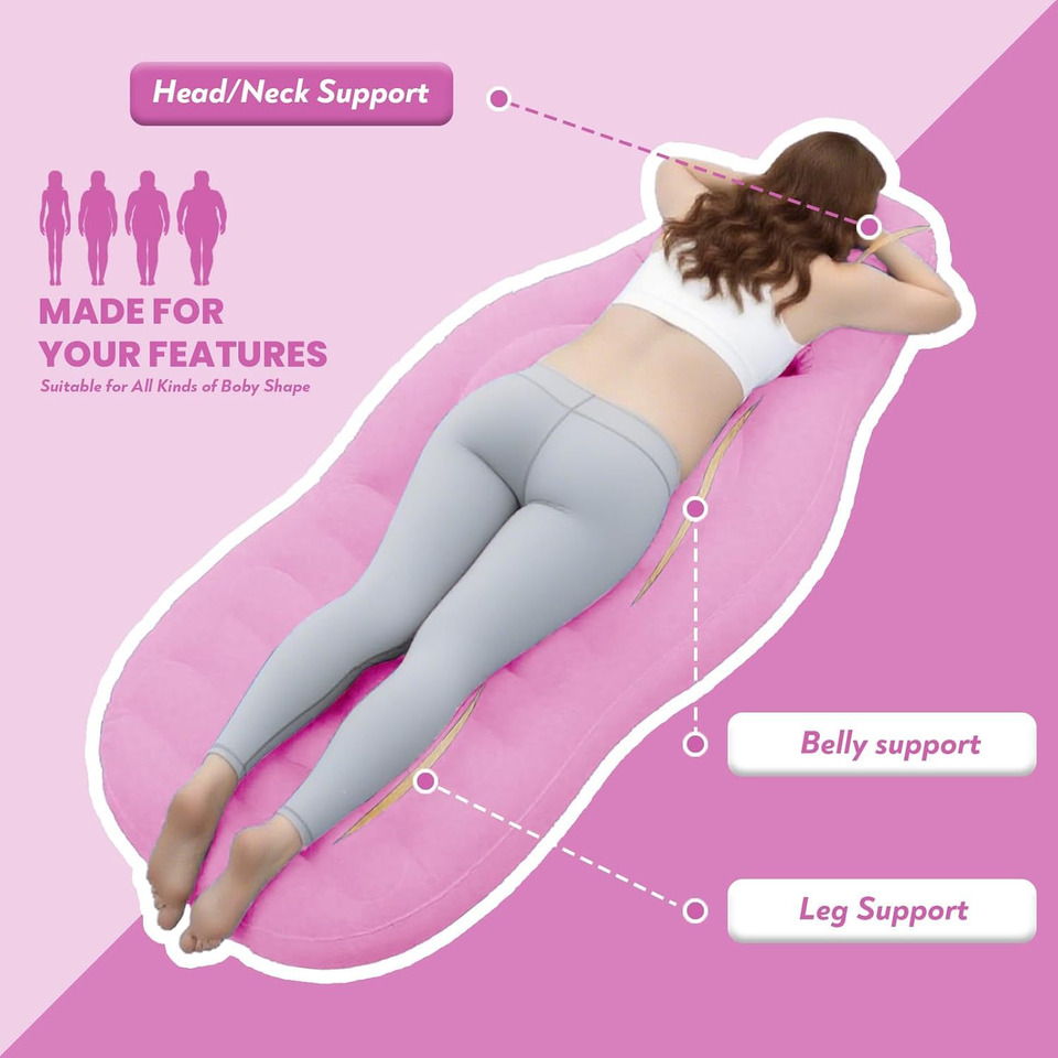 Надувная подушка для беременны – обзор и цена Yoga Fitness Matte